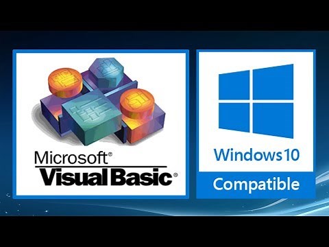 Easy Way Install Visual Basic 6.0 On Windows 10 Tested x86/x64