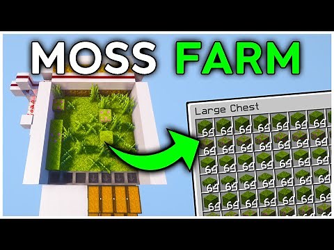 The EASIEST Moss Farm in Minecraft Java 1.21+ (Tutorial)