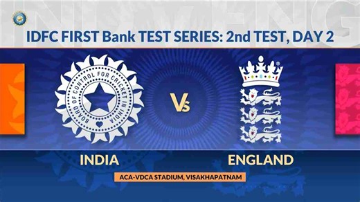 IND vs ENG 2024, 2ND Test, Day 02: Match Highlights