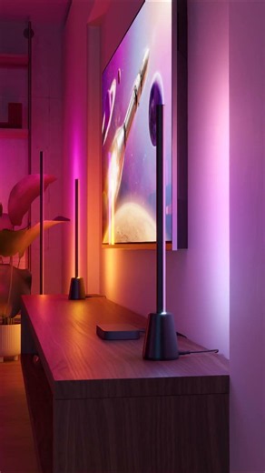 Introducing the new Philips Hue Play lamps—made to bring entertainment beyond the screen.