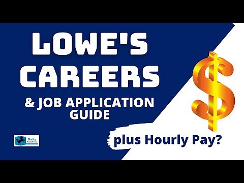 Lowe's Careers and Job Application Guide