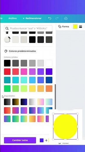 Degradados en Canva