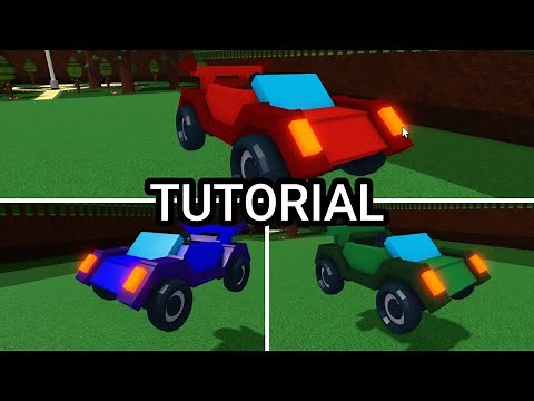 Como hacer un carro en build a boat for treasure