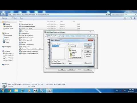 Creating DSN for MS Access Database