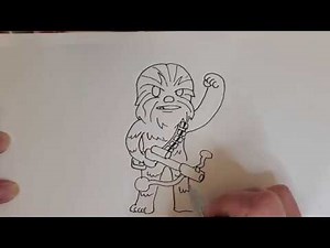 How to draw 22: Chewbacca