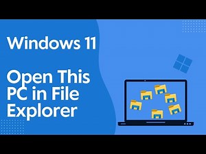 Windows 11: How to Open This PC in File Explorer