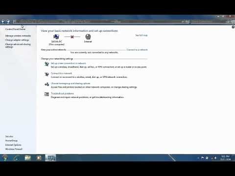 Windows 7 - How to Connect to a Wireless Network