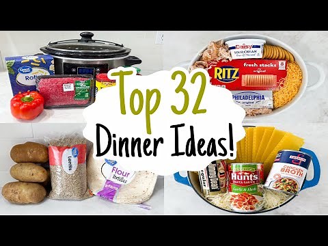 30+ EASY Family Dinner Recipes You’ll Make on Repeat | Cheap & Delicious Weeknight Meals
