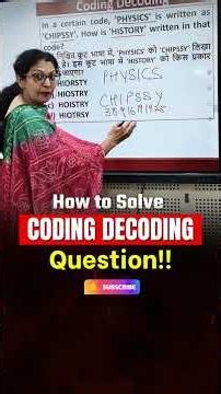 Coding Decoding Trick 🔥 Solve Questions in Seconds!