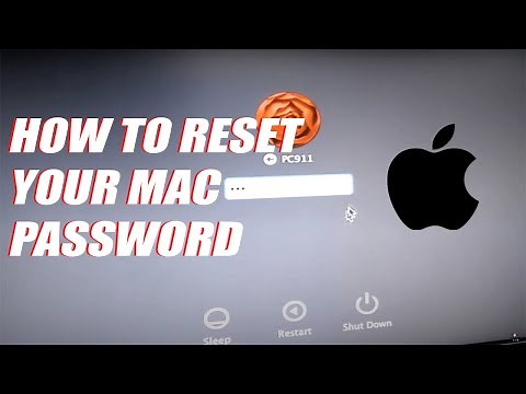 How to Reset your Mac Password and Apple OSx Keychain
