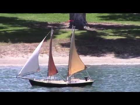 RC Sailboat Build - DIY Cotton Sails