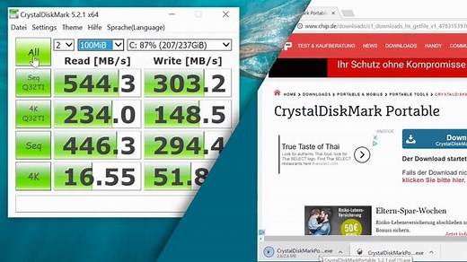 Wie schnell ist ihre SSD? CrystalDiskMark verrät es Ihnen