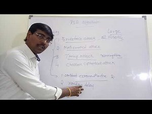 RSA ALGORITHM || SECURITY || EXAMPLE || PUBLIC KEY CRYPTOGRAPHY || ASYMMETRIC KEY CRYPTOGRAPHY