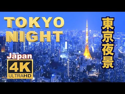 4K Tokyo night View 東京の夜景 Cyberpunk 観光 旅行 夜景 首都高速 Japan trip Cruising City 新宿 渋谷 Shibuya Shinjuku