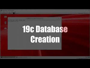 Easy 19c Database creation using DBCA