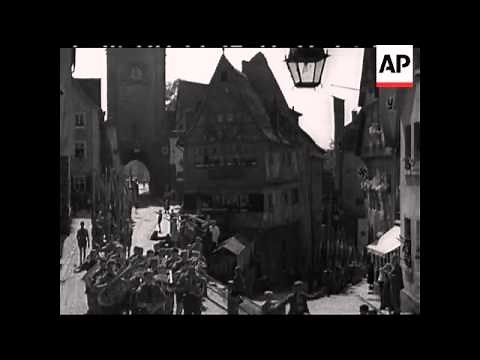 HITLER YOUTH MARCH TO NUREMBERG - SOUND