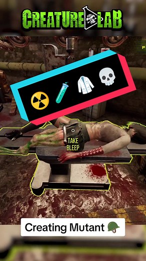 Creating Mutant in Creature Lab