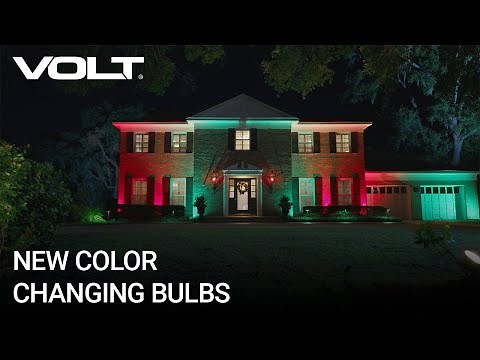 Experience VOLT's New Color Changing Landscape Lighting Bulbs!