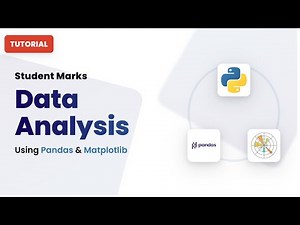 Student Marks Analysis Using Pandas and Matplotlib | Python Data Analysis Tutorial 📊🐍