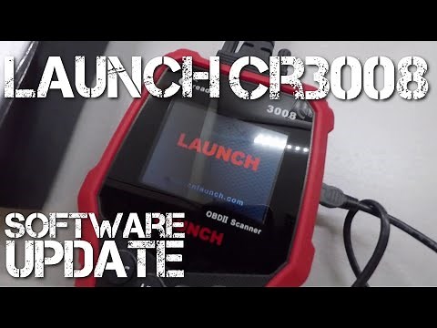 Software Update Launch CR3008 OBD2 Scanner