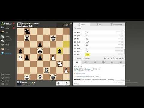 Playing Chess Against Computer ♘ ♟️ ♘| Free Online Chess Games