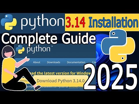 How to Install Python 3.14 on Windows 10/11 [ 2025 Update ] Python Programming with Demo Programs