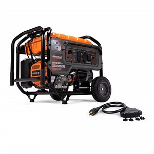 Generac XT8500E 10000/8500-Watt Generator with Electric Start, COSense and 10 ft. 30 Amp Cord Combo - The Home Depot