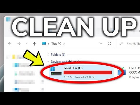 How to Clean Up Disk Space in Windows 11