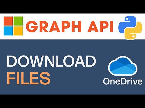 Download Files From OneDrive Using Microsoft Graph API In Python
