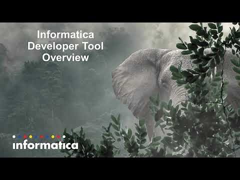 01-Informatica Developer Tool Overview
