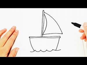 How to draw a Boat Very Easy and Step by Step
