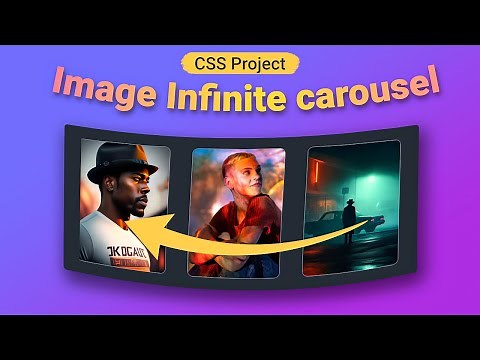 Design a Mesmerizing Infinite Image Carousel with HTML CSS 🌀 🎨 | MZCode01 #coding #css #webdesign
