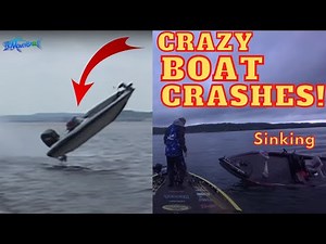 Bass Boat Crash! High Speed Boat Crashes! Would you survive?