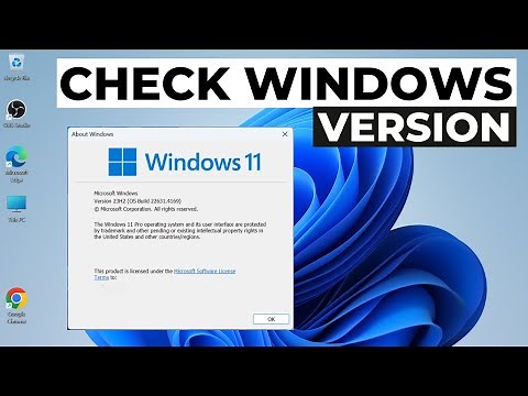 How to Check Windows Version in Computer | Check what Windows You Have