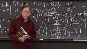 Differential Equations and Linear Algebra, 1.7c: The Stability and Instability of Steady States