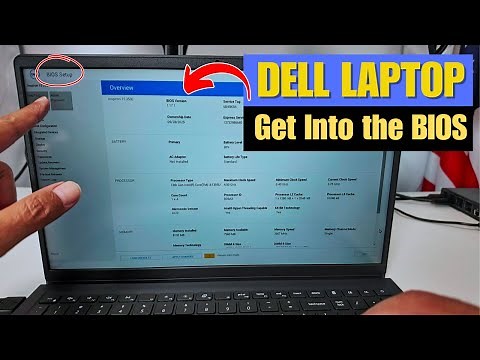 How to Get Into BIOS on Dell Laptop - EASY STEP-by-STEP!