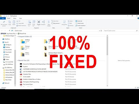 How to Fix Windows File Explorer Not Responding in Windows Step by Step Guide