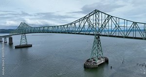 The Astoria–Megler Bridge is a steel cantilever truss bridge in Astoria, Oregon on the Columbia River