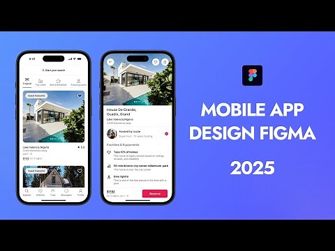 Figma Mobile App Design Tutorial 2025