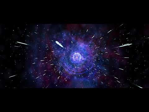8K WIDE-SCREEN ★ Nebula Sphere Hyper-Space ★ 21:9 Remake AA-vfx Moving Background