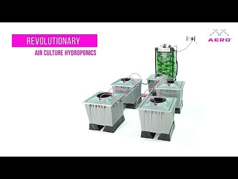 ALIEN® AERO™ Silver Series Hydroponic System Features