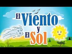 el viento y el sol - fabulas de esopo - cuentos de la tia ediltrudis