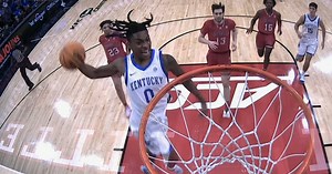 Rob Dillingham's windmill dunk leads Kentucky vs. Louisville highlights