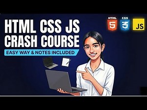 HTML, CSS & JavaScript Crash Course for Beginners (2025) | Learn Web Development in 1 Video