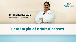 Dr. Elizabeth Jacob shares her expertise on the fetal origin of adult diseases and the importance of responsible pregnancy care. Watch this video to learn more. #apolloadluxhospital #apollohospitals #apollo #ApolloAdluxCare #HealthCare #healthandwellness #surgeon #emergency #surgical #care #life #multispecialityhospital #gynaecology #womenandchildren | Apollo Adlux Hospital