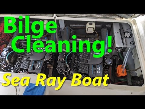 Cleaning The Boat Bilge