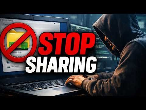 Stop Sharing Folders in Windows 11: Disable Network Access Now (2026)
