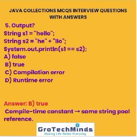 10 Advanced Java String MCQs Asked in Real Interviews | Java Coding Interview Questions