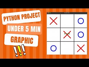 Make Your First Graphic Python Game in Under 5 Minutes!(Beginner Tutorial)