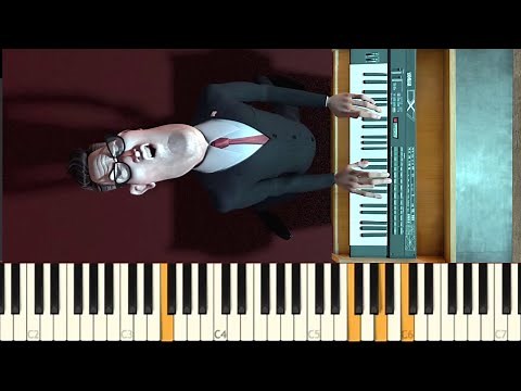 Monsters vs Aliens Piano Scene with Tutorial